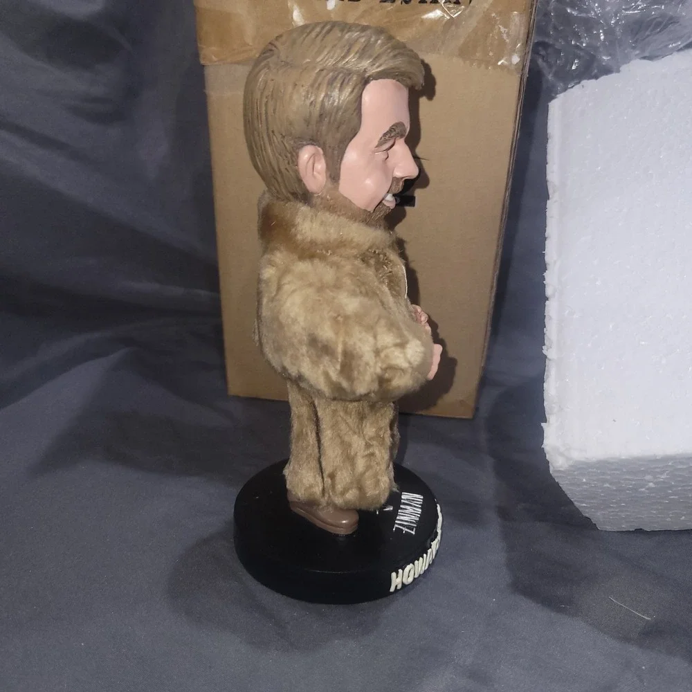 Howard Eskin Bobblehead Autograph Diamond + Mink Fur 94 WIP Philadelphia Eagles